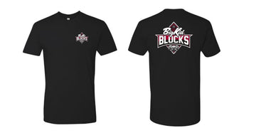 Big Kid Blocks Black Shirt